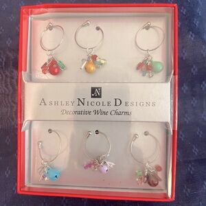 Ashley Nicole Designs Decorative Wine Charms 6